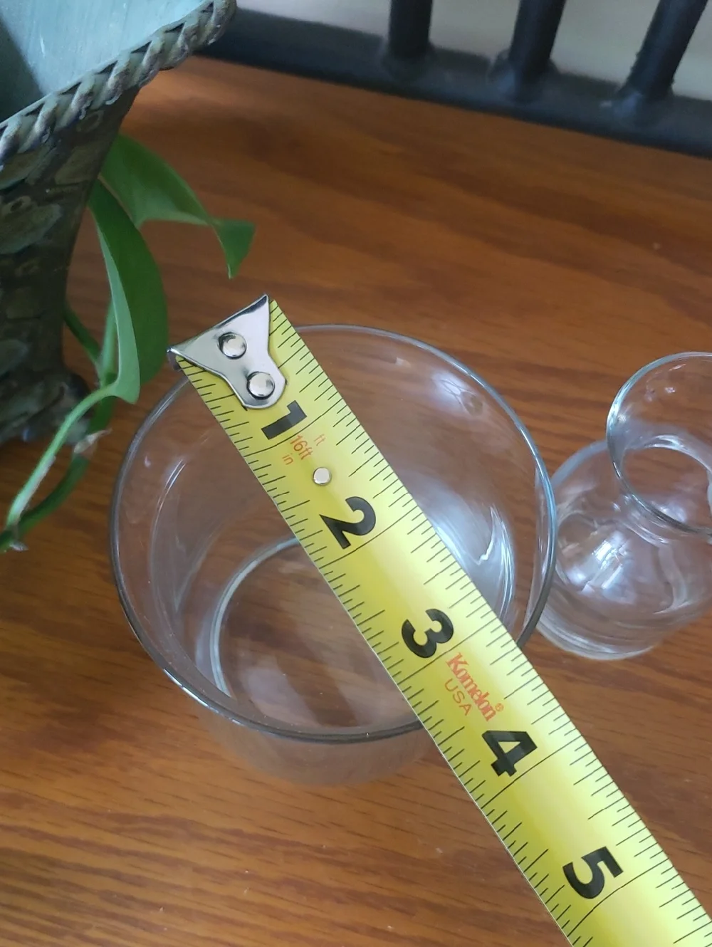 Elegant Clear Glass Vases- Set Of 3
